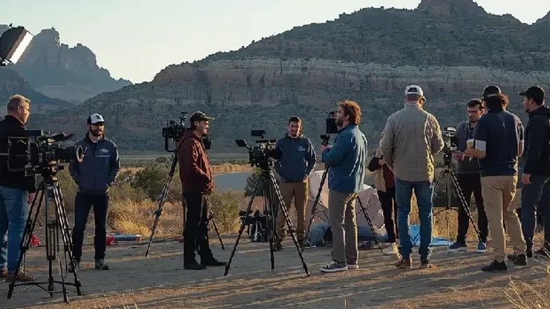Behind the Scenes: What a Full-Day Commercial Video Shoot Looks Like in Utah