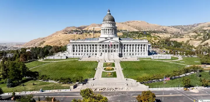 The Utah State Capitol Grounds