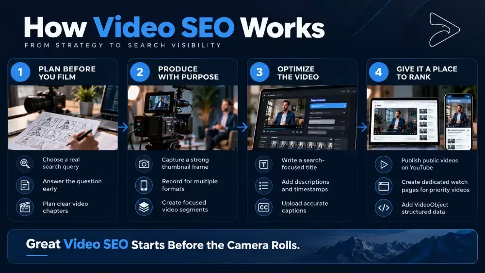 Video SEO Tips for After the Video Is Finished